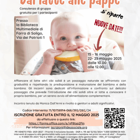 Dal latte alle pappe - Maggio 2025 - Farra di Soligo