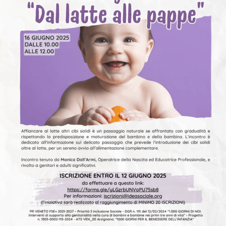 Dal latte alle pappe - 16 giugno 2025