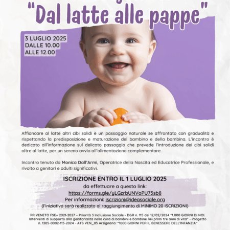 Dal latte alle pappe - 3 luglio 2025