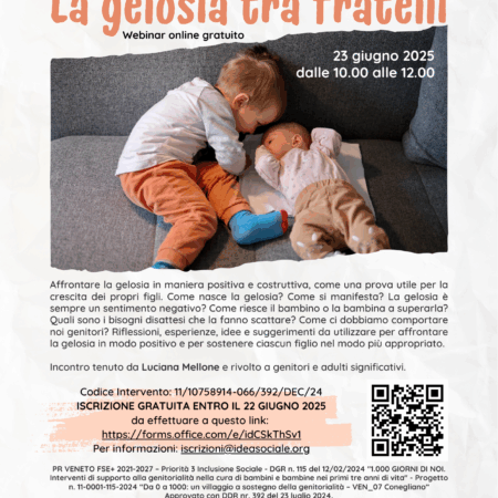 La gelosia tra fratelli - Giugno 2025