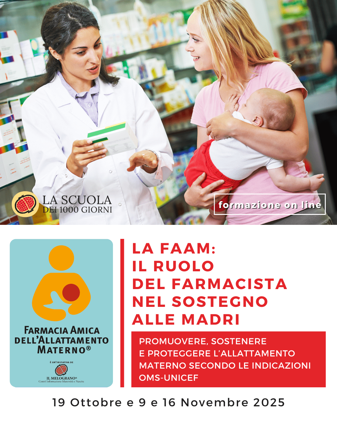 FAAM - Farmacia Amica dell'Allattamento Materno - 2025 online