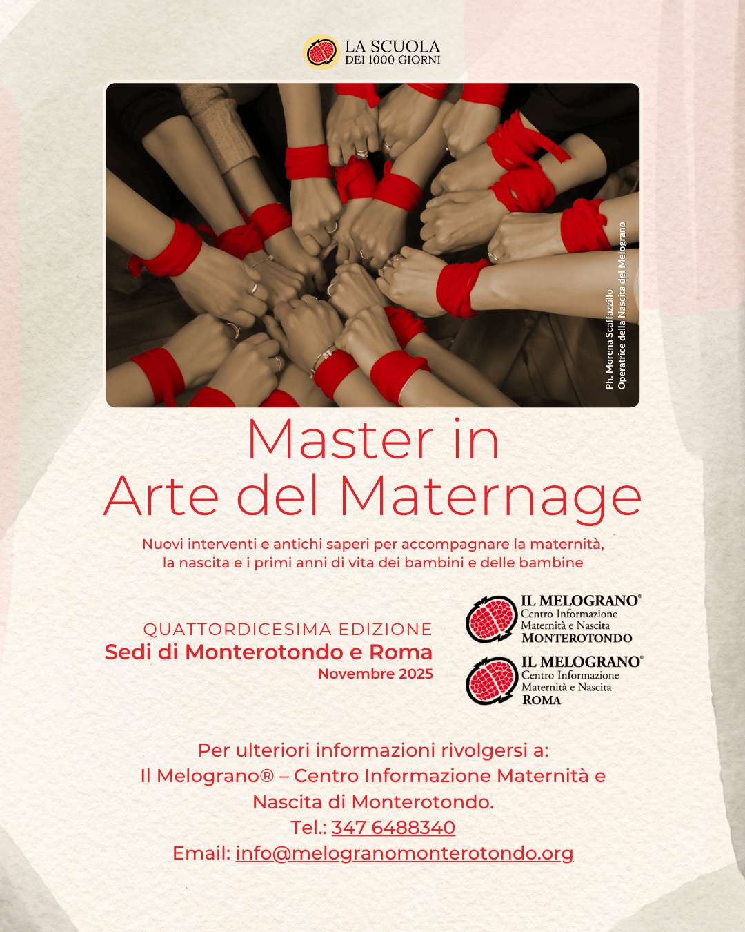 Master in Arte del Maternage - Roma e Monterotondo - Novembre 2025