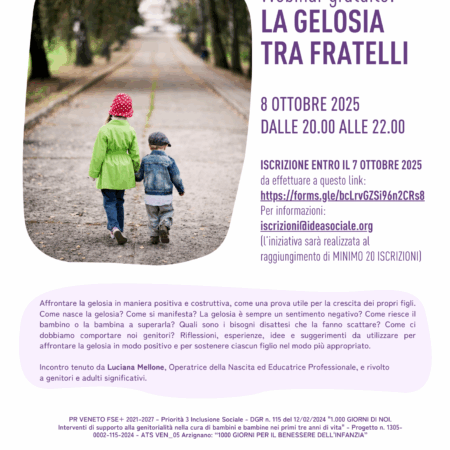 La gelosia tra fratelli - ottobre 2025