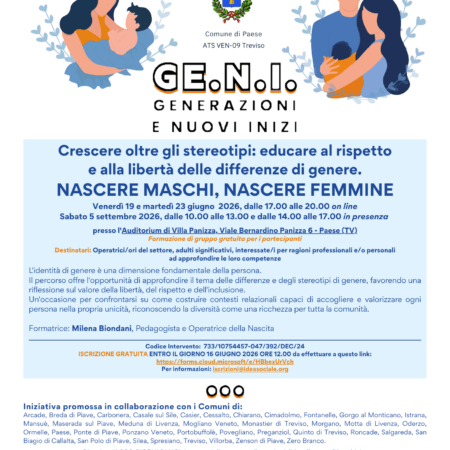 Nascere maschi, nascere femmine - Paese - Giugno 2026