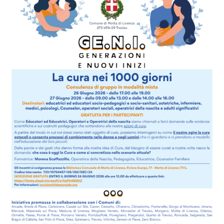 La Cura nei 1000 giorni - Motta di Livenza - Giugno 2026