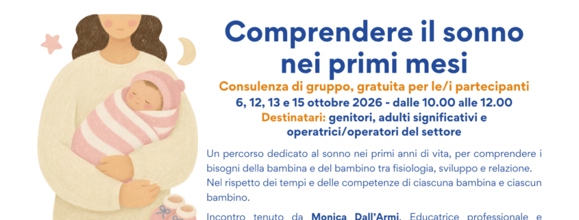 Comprendere il sonno nei primi mesi - Istrana - Ottobre 2026